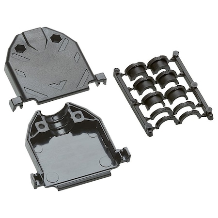 Cinch DSUB DA TWO PC B/S DIECAST M DMHA003